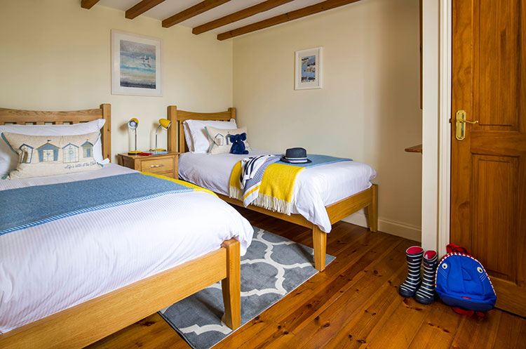 small twin bedroom